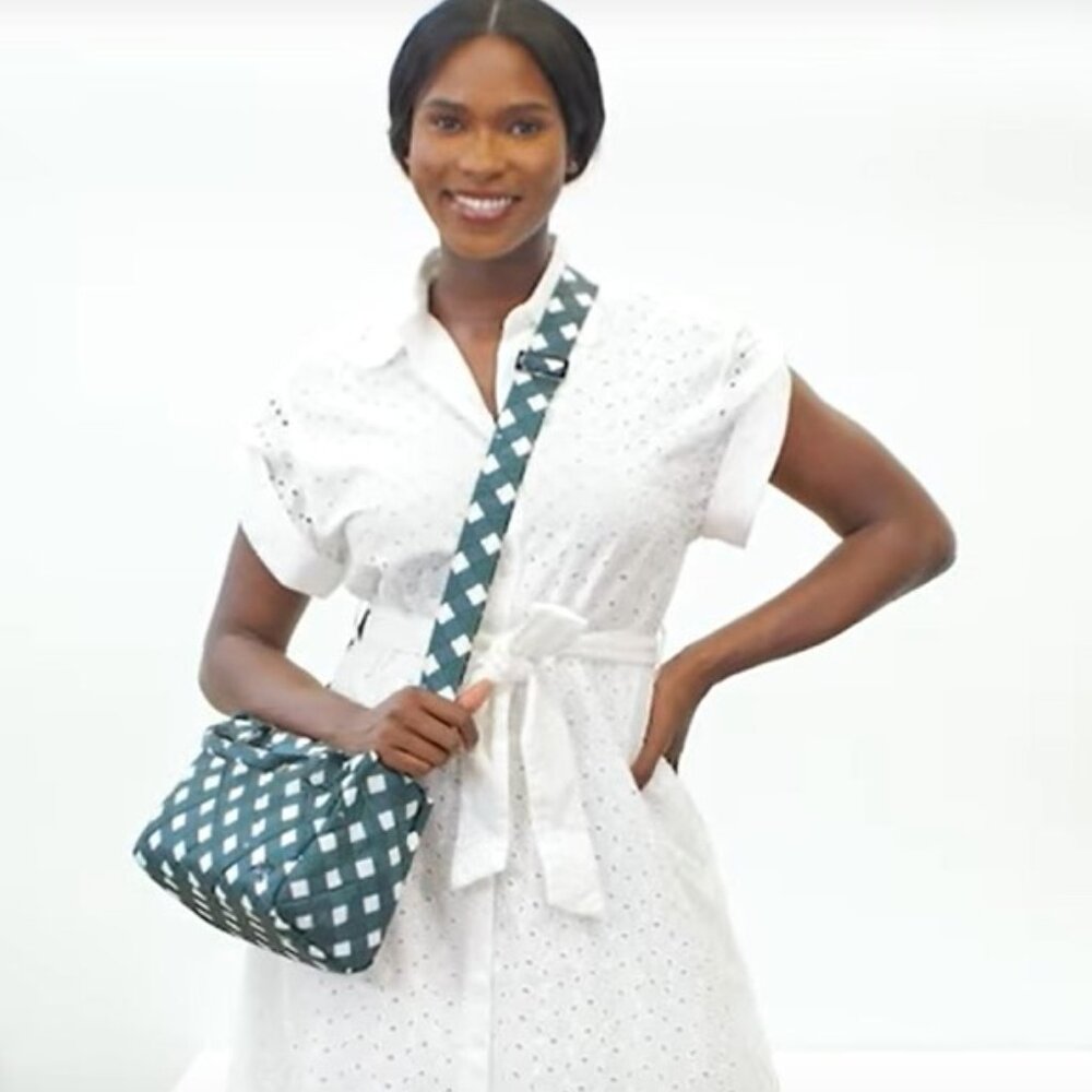 Lug Classic Quilted Crossbody with Tote Handles - Jitterbug